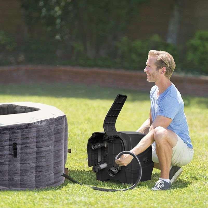 Spa Intex PureSpa Ardoise 6 places avec bulles de luxe – Image 3