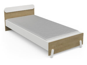 Lit enfant simple "Naili" - 90 x 200 cm - Blanc