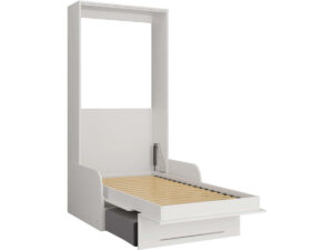 Lit escamotable "KYM SOFA 5" - 90 x 200 cm - Blanc